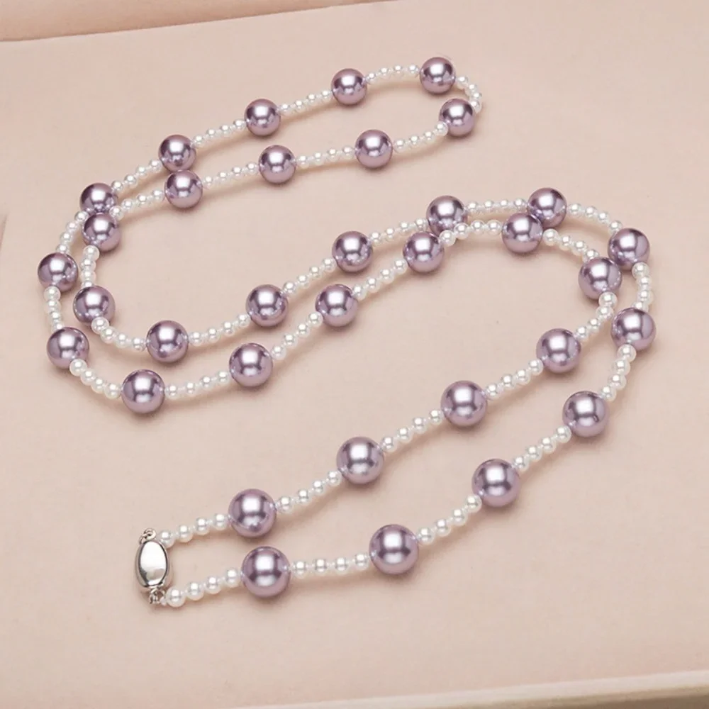 

Fashion Elegant Pearl Necklace for Women Gift Charm Luxury Design Long Sweater Clothing Accessories Jewelry Bulk Items Wholesale