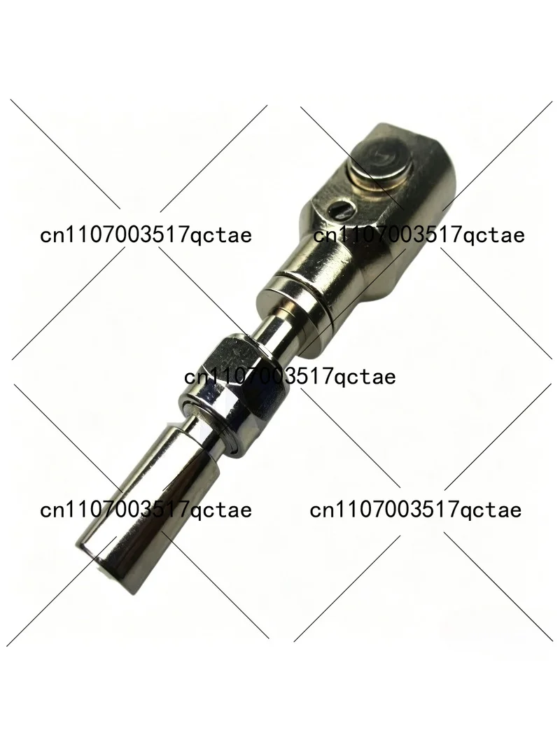 SMA905 Large Core Diameter Bare Fiber Flange Connector Aperture Custom 200um Optical Fiber Adapter