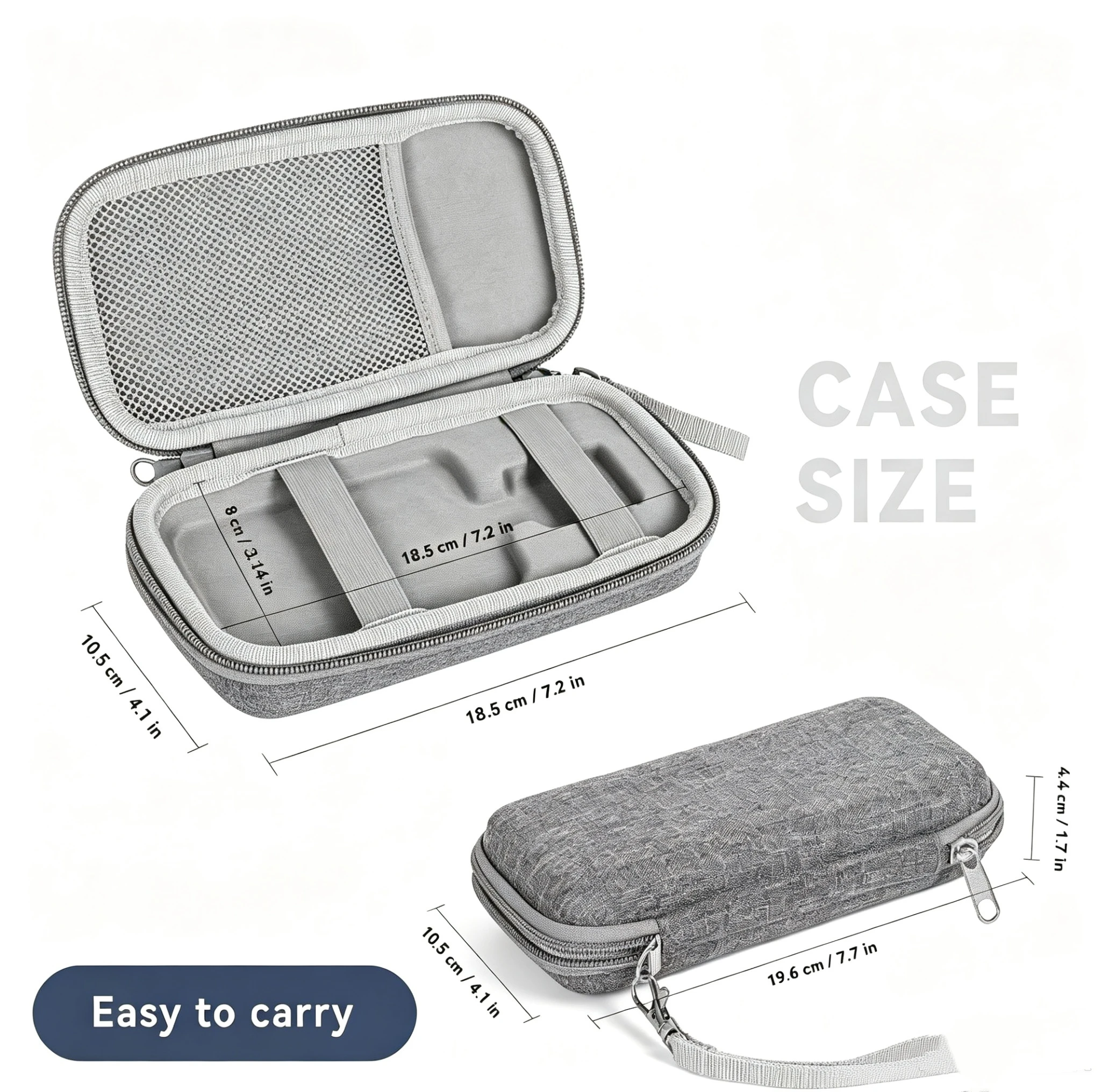 Hard Portable Storage Bag for Anker MagGo 633 622 621 321 Power Bank, Shockproof Travel Carry Case