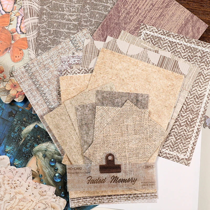 Vintage Scrapbook Paper Sheets Retro Floral Pattern Decorative Paper For Junk Journal Scrapbooking DIY Collage Crafts