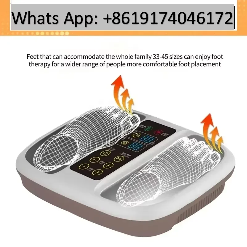 Home Health Care / Biological Resonance Wave Energy Foot Heating Massage Physical Acupuncture Feet Massager