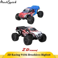 ZD Racing 9106  Brushless RC Car 1:10 4WD  Off-Road High Speed Vehicle Radio Remote Control Truck Toy
