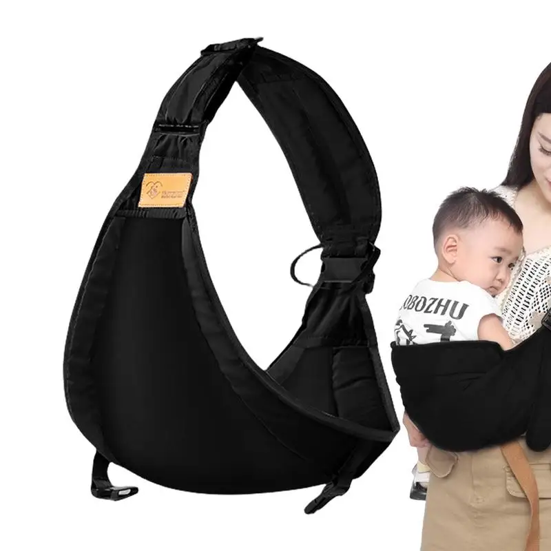 Baby Sling Comfortable Sling Wrap Baby Carrier With Buckle And Safety Rope Baby Supplies Lightweight Adjustable Carrying Strap