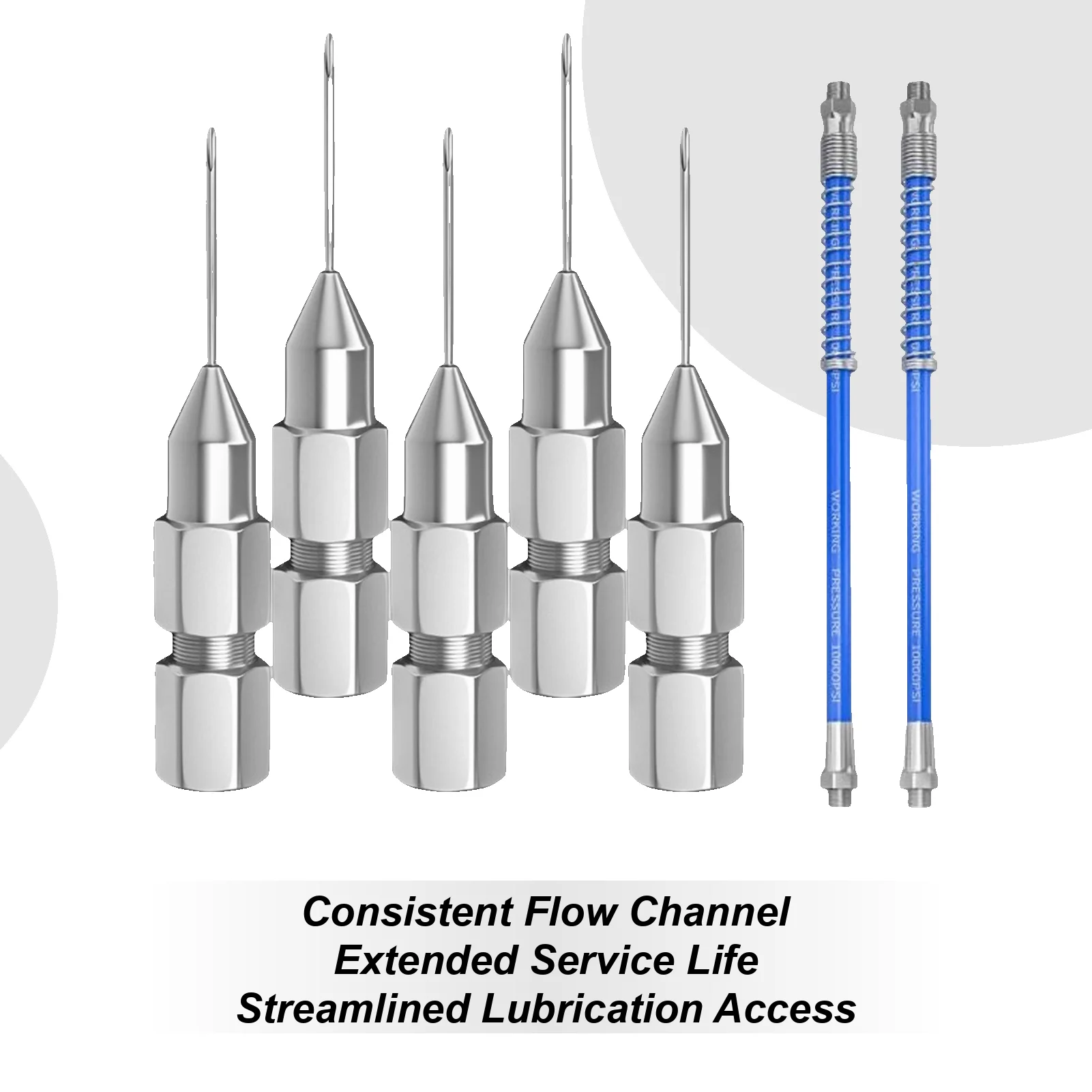 

Диспенсер для игл для смазки, съемные ультратонкие игольчатые насадки для смазки для узких помещений, для грузовиков, автомобилей, автофургонов, седанов