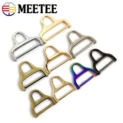 5/10Pcs 25-38mm Metal Ring Buckle Handbag Side Clip Adjuster Clasp Bags Strap Hanger Connector Hooks DIY Hardware Accessories