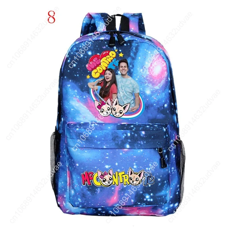 Mochila Me Contro Te Backpacks School Bags Boys Girls Kids Travel Bag Canvas Bagpacks School Backpack Men Women Casual Knapsack
