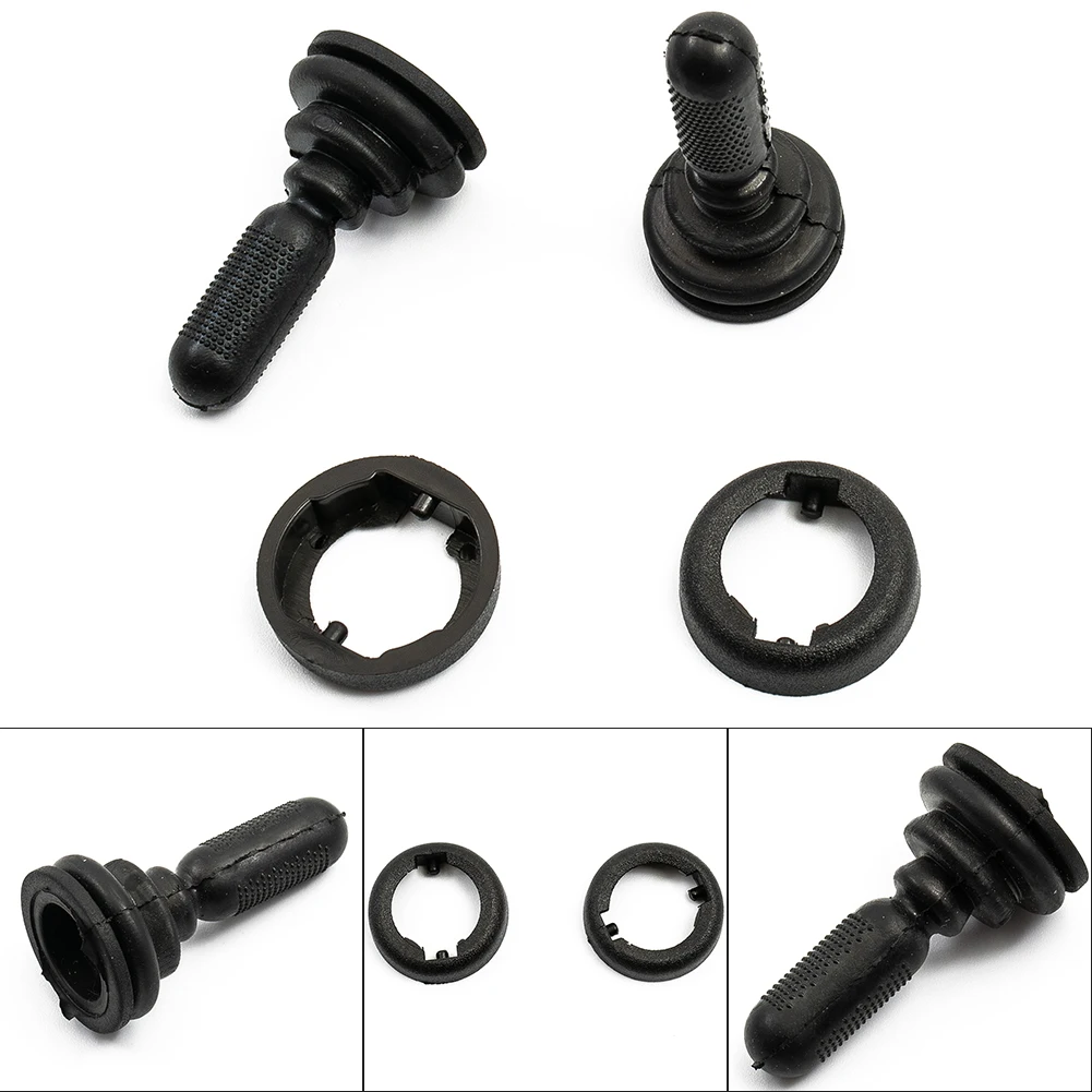 Handleiding Deur Vleugel Spiegel Richter Knoppen Zwarte Auto Spiegel Aanpassing Handgrepen 1507431 Tuimelschakelaar Voor Ford Fiesta MK6 2001-06