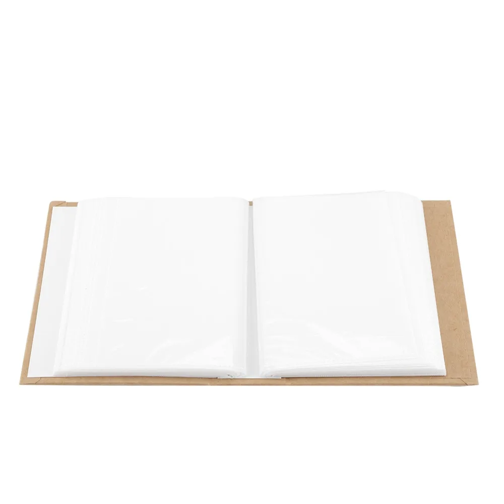 Holds 100 Photos Photo Album Insert Page Design Durable Backbone Picture Storage Hollow Design 5.51x7.09in Picture Album