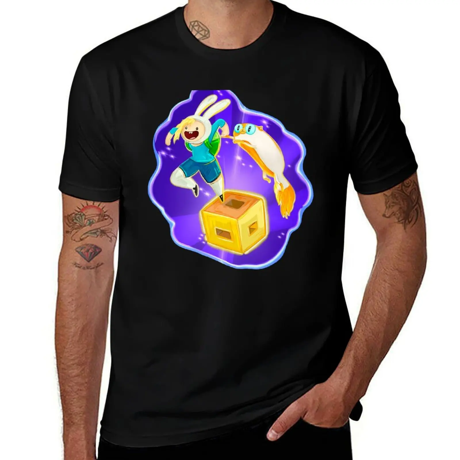 

portal, T-Shirt t Cake shirts and man fan T-Shirt the t man Fionna funny designer art shirt Into