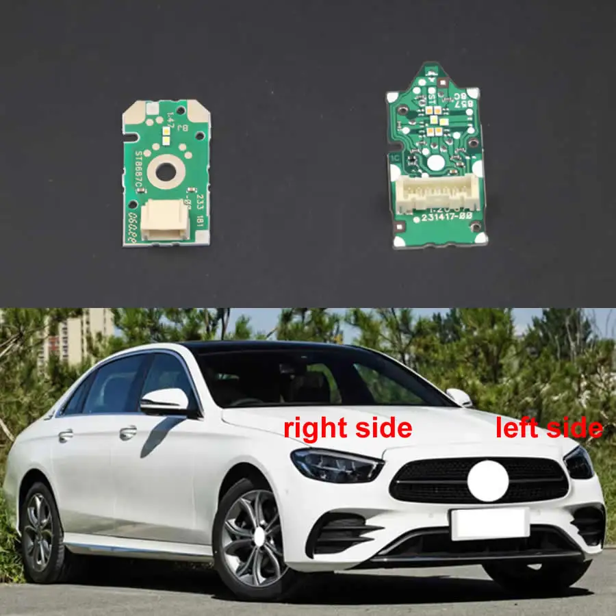 

Для Mercedes-Benz E-класса W213 E300 E350 2021-2023: Модуль светодиодных ДХО (дневных ходовых огней) для фар, замена