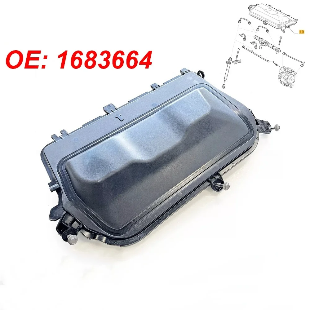 

Car Fuel Injector Protective Engine Cover Trim Panel Fuel Part For Peugeot Citroen Ford 2.0 Diesel 1683664 1565CQ 9682444080