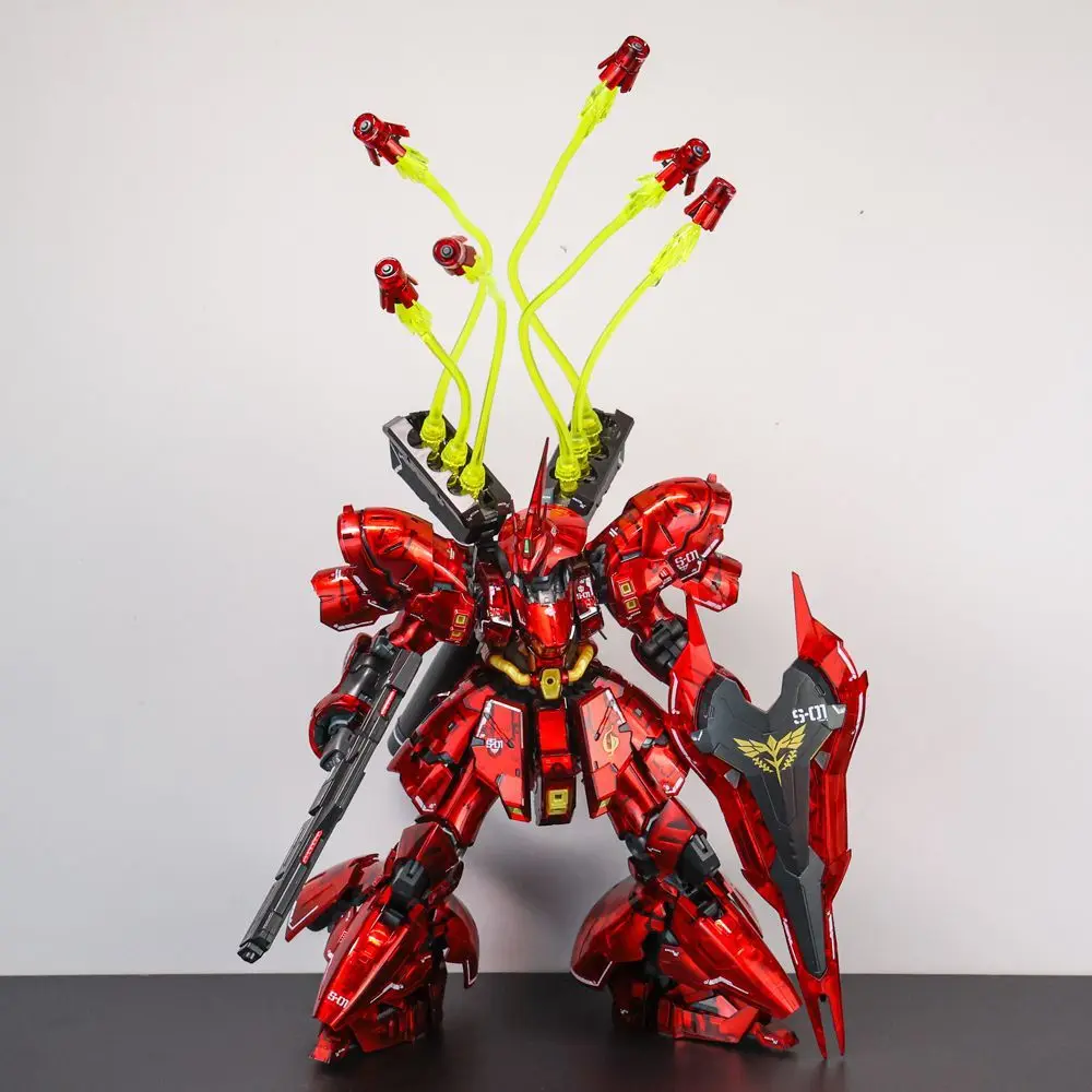 متوفر ستار نموذج Rg Sazabi لامع واضح طلاء التجمع نموذج أطقم Msn-04 1/144 عمل الشكل روبوت البلاستيك لعبة مجسمة هدية #2