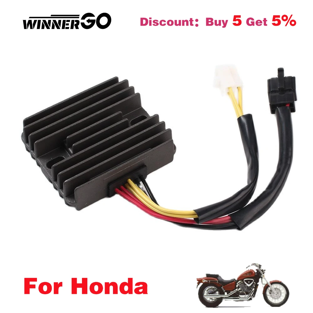 

Voltage Regulator Rectifier For Honda VT600C VT600 VT 600 Shadow VRX400 NV400 NV600 31600-MY0-771 31600-MM8-003 31600-MR1-010