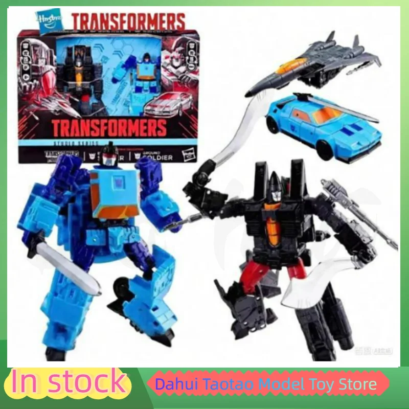 In Stock Children's WFC Destruction Game Tracker Ground Force Set Movable Robot Model Toy Collection Gift
