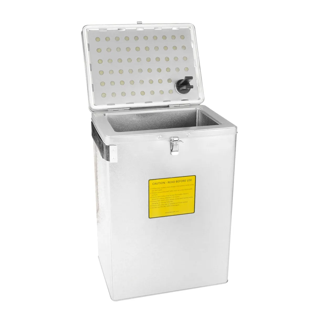 Große BAT-SAFE LIPO BOX Lithiumbatterie, explosionsgeschützt, sicher – feuerfester Behälter für RC-Drohnen-Flugzeugmodellbatterie