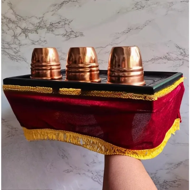 Con Ball Tray (35cm*22.5cm*15cm) Stage Magic Tricks Close Up Illusions Gimmick Props Comedy Magician Appearing/Vanising Ball