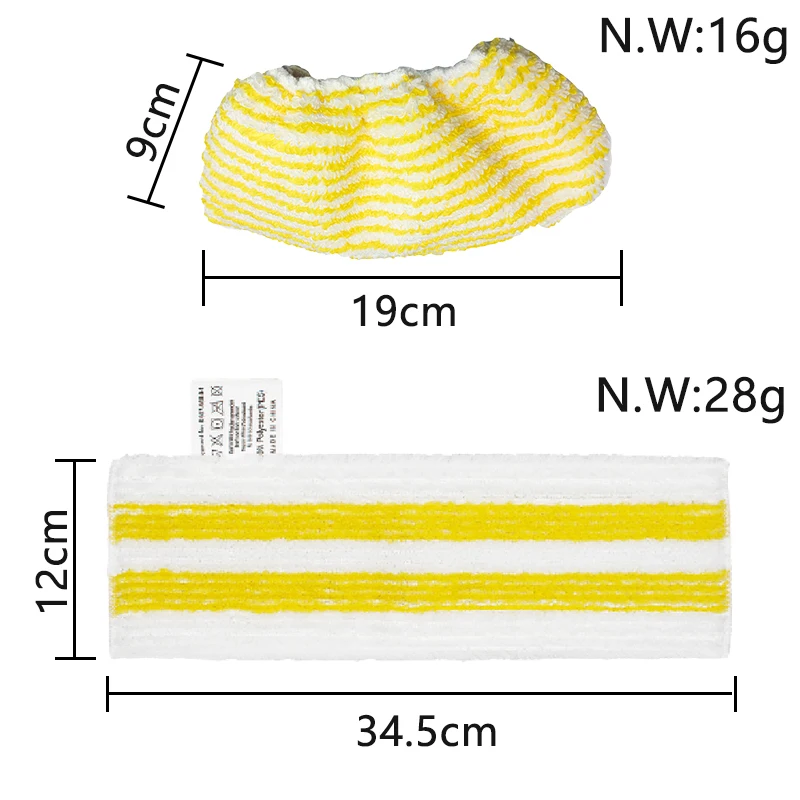 For Karcher Easyfix SC2 SC3 SC4 SC5 Handheld Vacuum Cleaner Microfiber Cleaning Pad Cover Steam Mop Cloth Fabric Cover Parts