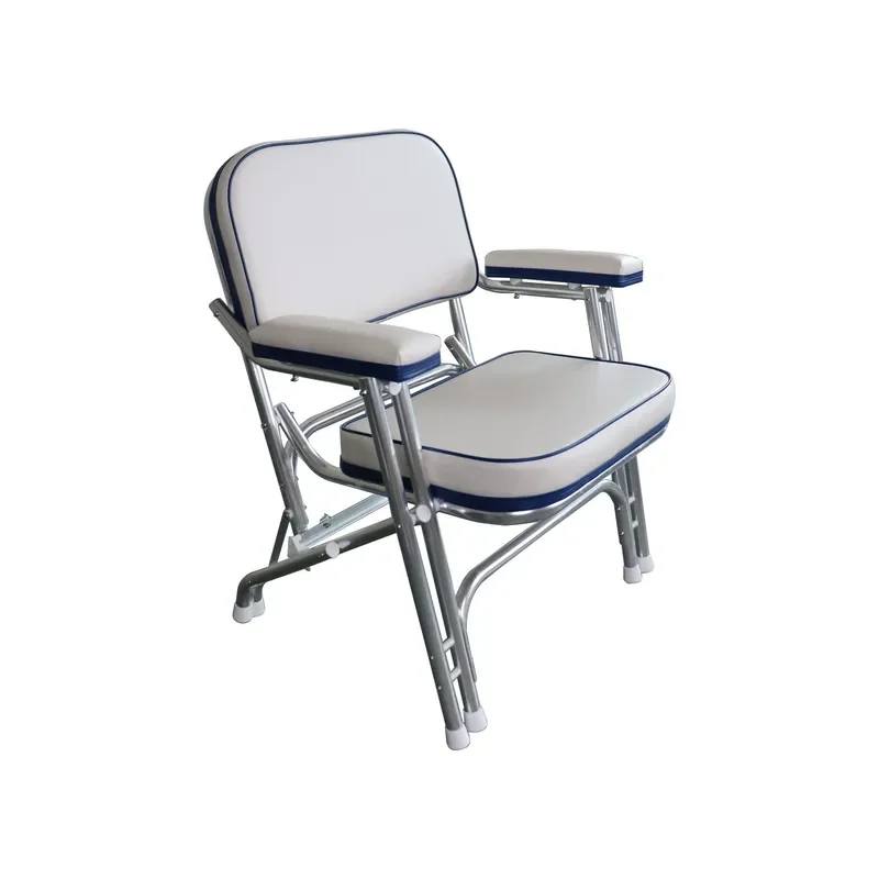 Waterproof PU Leather Marine Boat Seat Single Fishing Chair Sunscreen Yacht Ship Cushion Comfortable Luya Style Car Seat for