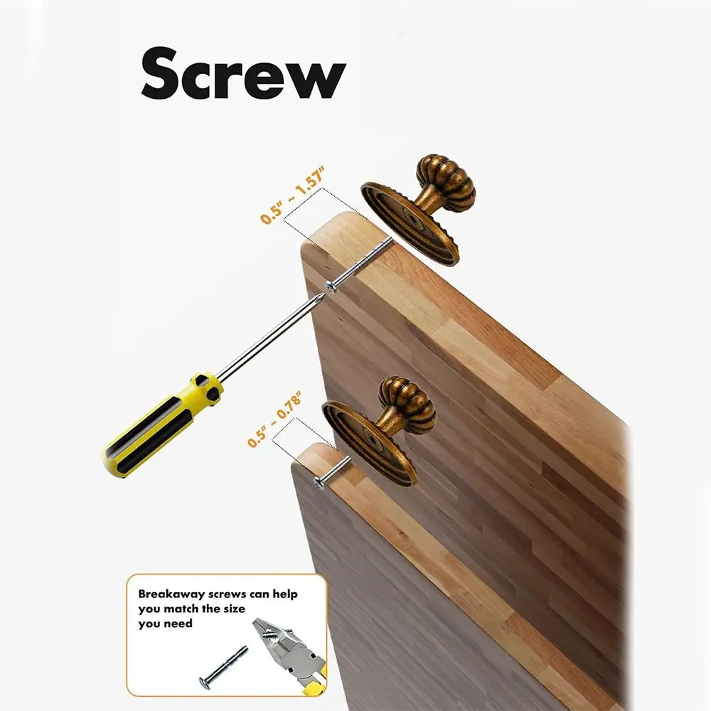 الرجعية مع قاعدة العتيقة النحاس مقابض خزانة سبائك الزنك الأجهزة مقابض درج يسحب خزانة الحمام #5