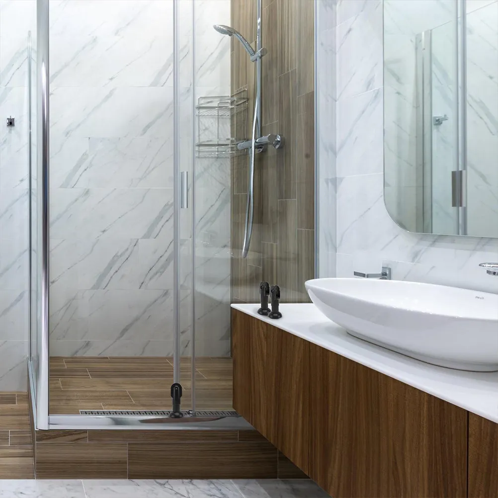 

2 шт. пластиковые опоры для перегородок общественных туалетов, устойчивые к коррозии, фурнитура для туалетных кабин