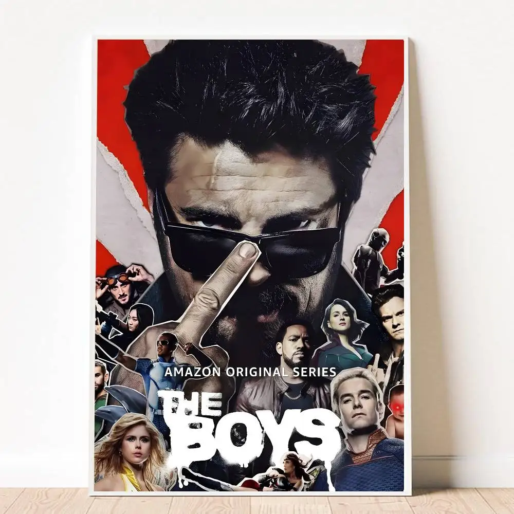 المسلسل التلفزيوني T-The Boys ملصق HD ديكور المنزل لزجة جدار مقاوم للماء غرفة المعيشة المنزلي بار ديكور جمالي