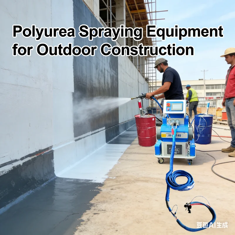Polyurethane Spray Rig Energy Saving Prefabricated House Insulation Modular Building Thermal Efficiency Equipment