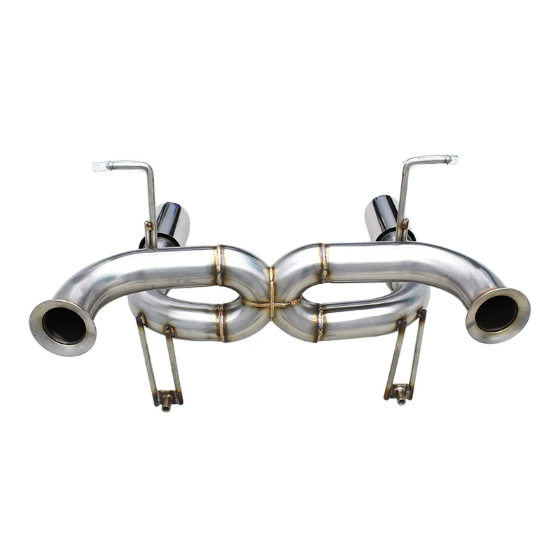 OEM Catback Exhaust System For Lamborghini Aventador LP700 6.5L 2011-2016 Stainless Steel Chrome Silver Tips
