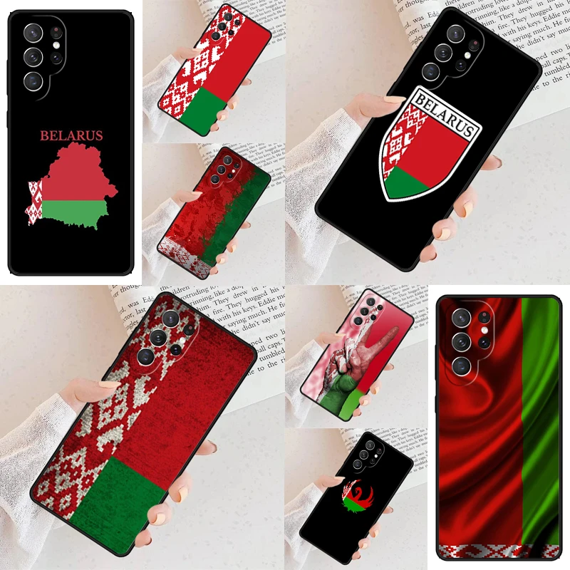 Belarus Flag SOFT Cell Phone Case for Samsung Galaxy S26 Ultra S25 S24 S23 S22 S21 S20 Note10 Cover