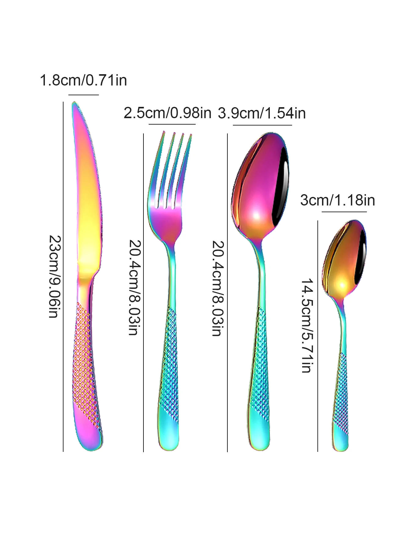 16Stainless steel star suits high-grade fine steak knife and fork dessert spoon coffee spoon