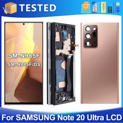 Note 20 Ultra dla Samsung przetestowany Note20U N985 N985F N985U wyświetlacz LCD ekran dotykowy wymiana zespołu Digitizer