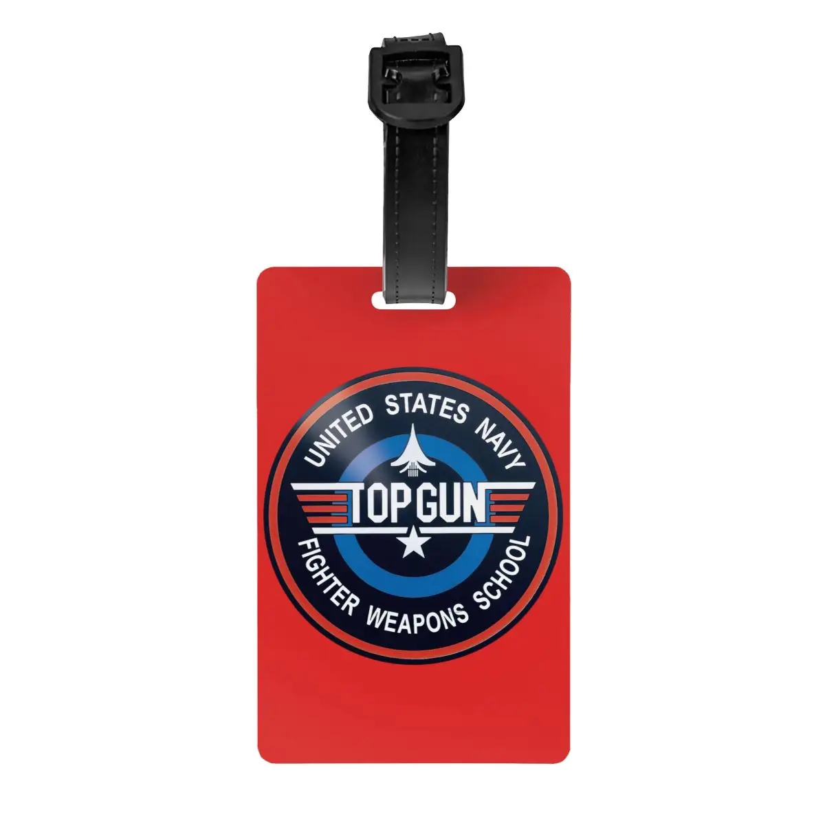 Air Force Fighter Bagagem Tag, Maverick Film Bagagem Tags, Capa de Privacidade, ID Card Nome, Top Gun, Personalizado