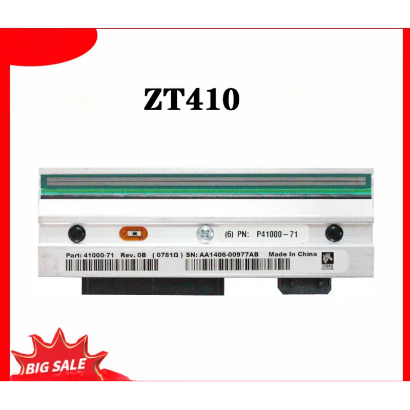 

For Original Brand New Zebra Barcode Printer Head ZT410 Print Head 200dpi P 1058930 -009 thermal head
