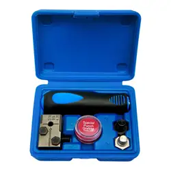 3/16 in 45 Degree Car Mechanics Professional with Storage Case Automotive Double Copper Tube Flare Tool Brake Line Flaring Tool