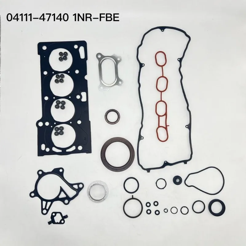 1NR-FBE 2NR-FBE 2NR-FE Engine Parts VRS Full Gasket Set Fit Toyota ETIOS YARIS AVANZA VIOS 1.3L 1.5L 2012-2021 Engine Overhaul