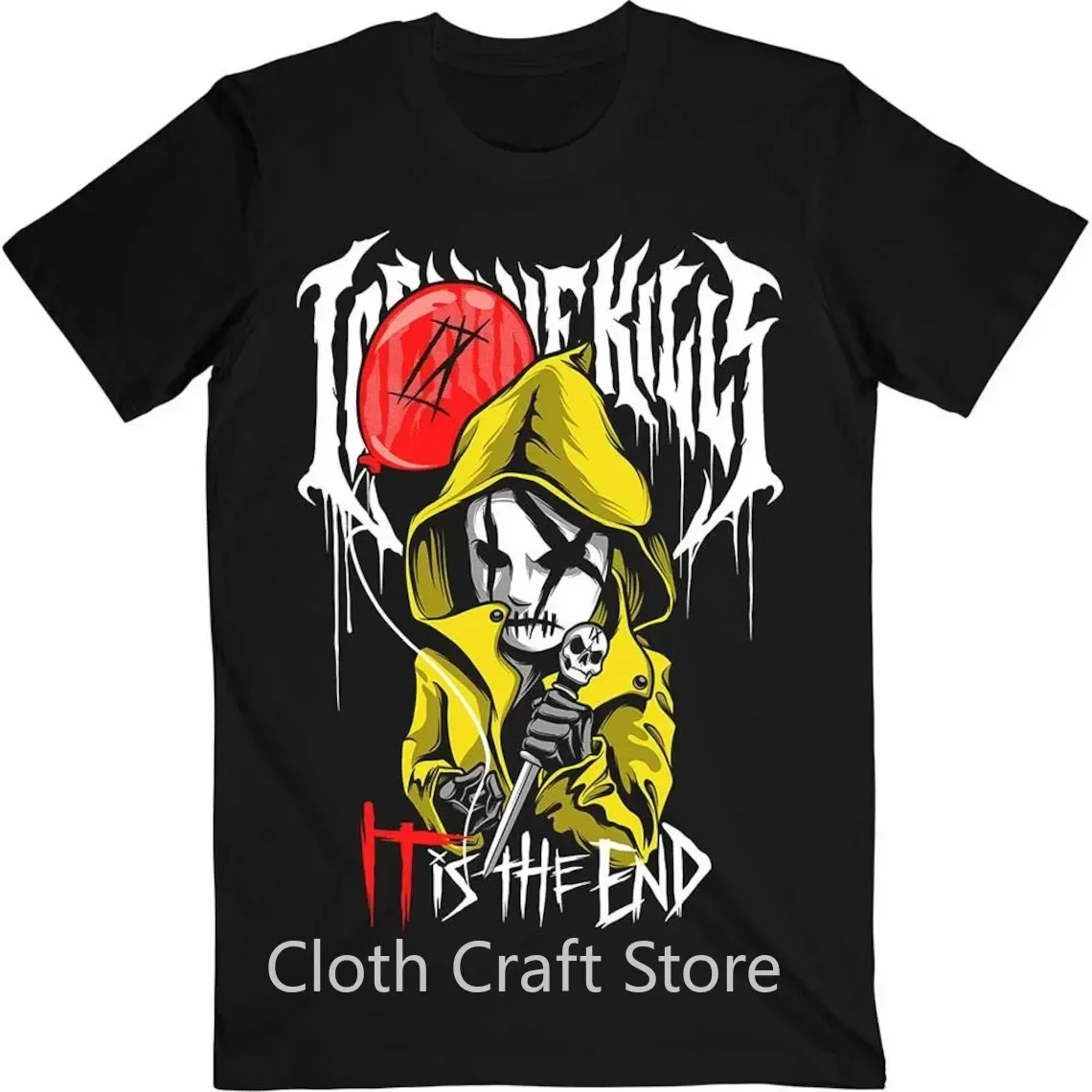 Ice Nine Kills Yellow Coat Official Licenced Merchandise Unisex T-Shirt Inkts08mb