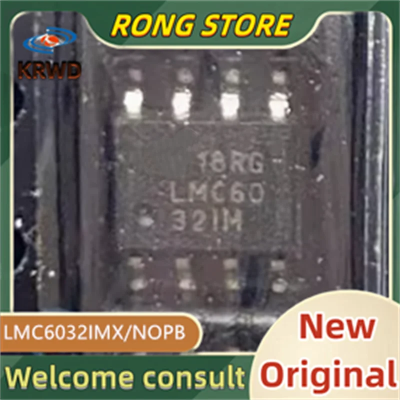 5PCS LMC60  NEW Original LMC6032IMX/NOPB LMC6032IMX LMC6032IM LMC6032 SOP-8