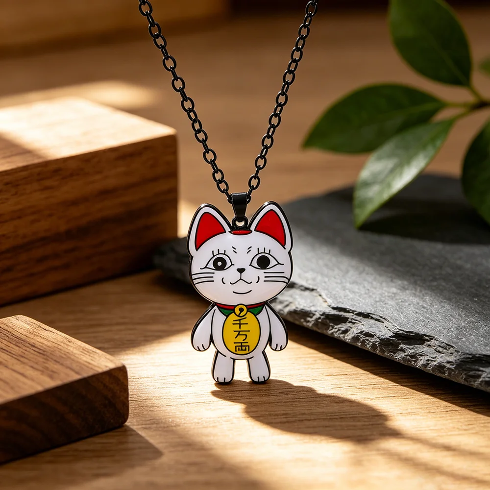 Naruto Headband Metal - 터보 할머니 마네키 네코 목걸이 댄다단