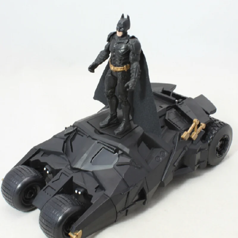 In Stock 21cm Car  Bat Bruce Waynemobile Batmobile Tumbler Pvc Action Figure Collectible Model Toy With Figure Gift