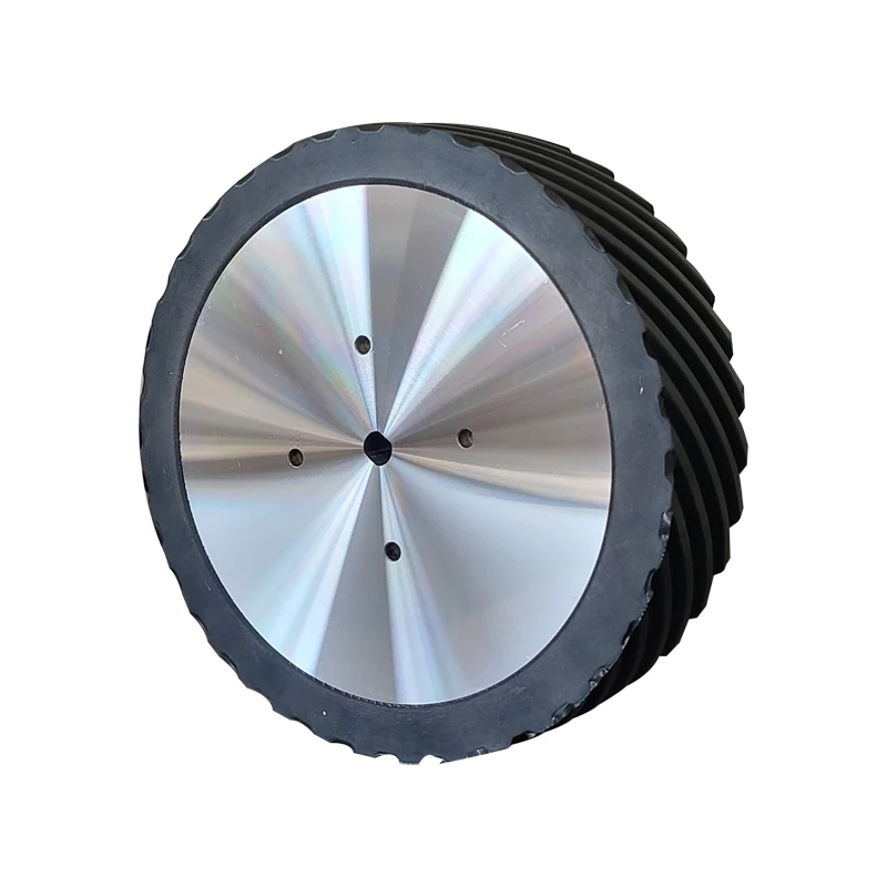 Kangyuan Customizes AGV Robot Wheels, Rubber Wheels, Aluminum Alloy Coated Wheels,