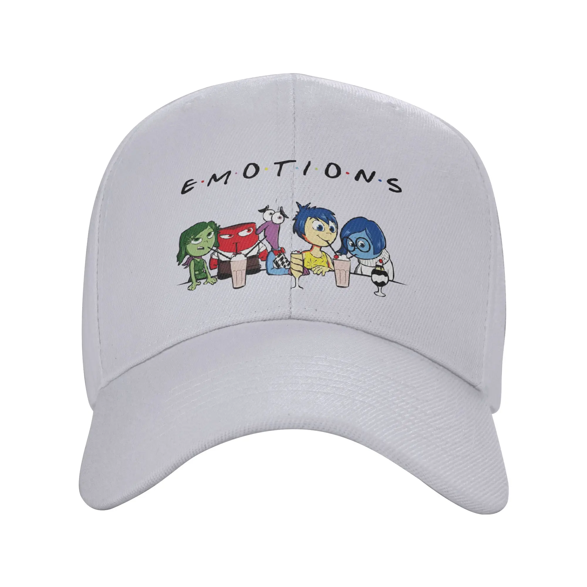 Inside Out Emotions Baseball Caps Adult Popular Trucker Hat Dad Hat Adjustable Snapback Caps Fishing Hat