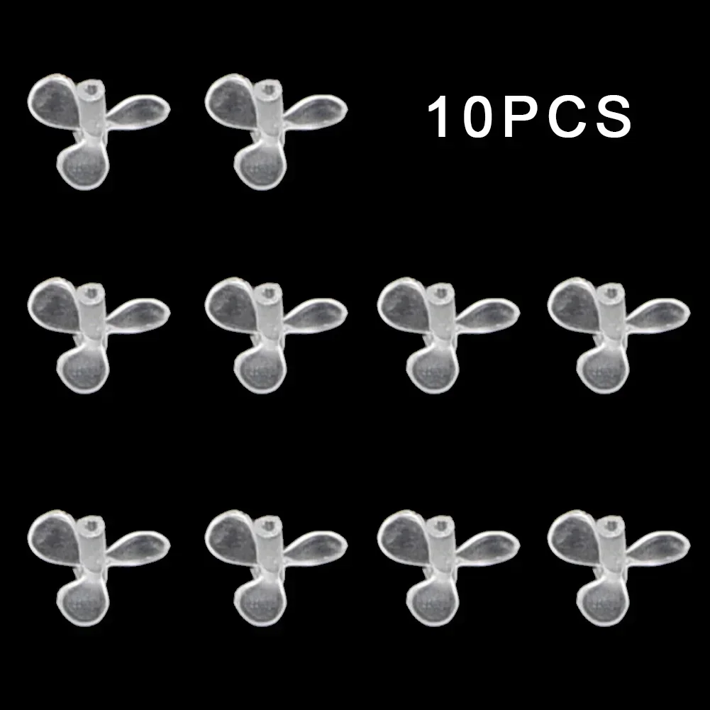 POTEAX High Quality Hot Practical Durable Bait Propeller Plastic 10pcs For Electric Lure Multi-section Sporting Swimbait