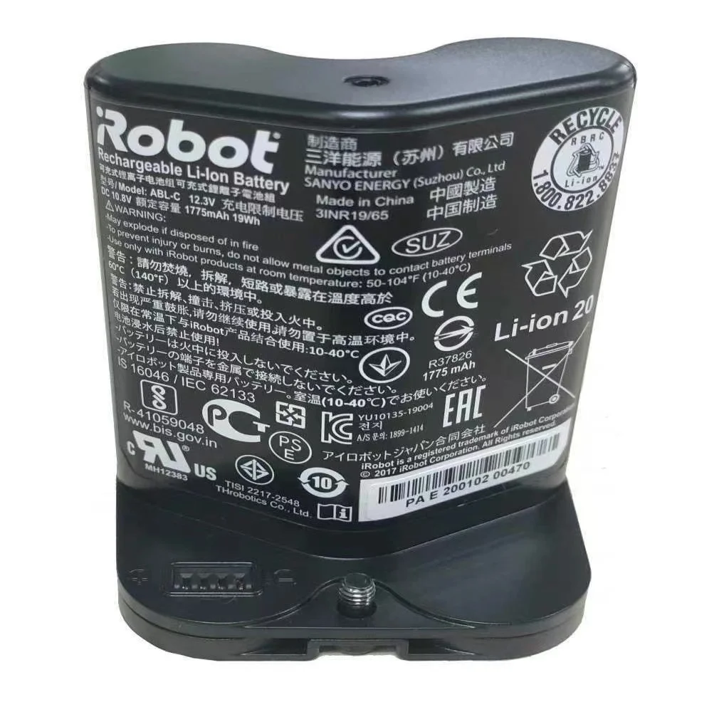 

Original Sweeping Robot Battery ABL-C for IRobot Braava Jet M6 Vacuum Cleaner Replacement Battery Scrubbing and Mopping Robot