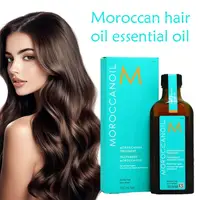 Aceite Esencial para el Cuidado del Cabello de Marruecos, Nutre Profundamente el Cuero Cabelludo, Fortalece la Elasticidad, Repara el Cabello Seco y Dañado, Cuidado Capilar Diario Profesional