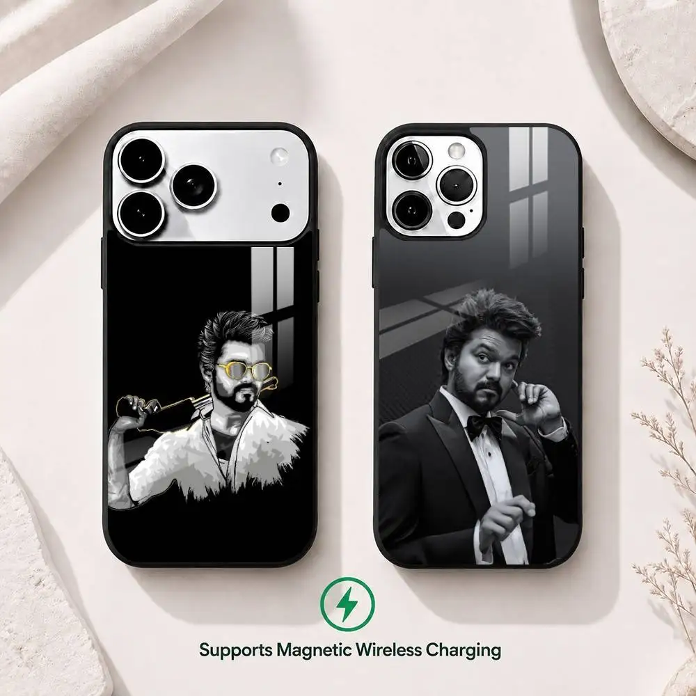 Indian Actor Vijay Chandrasekhar  Phone Case For iPhone17,16,15,14,13,12,11 Plus,Pro Compatible with magnetic wireless charging