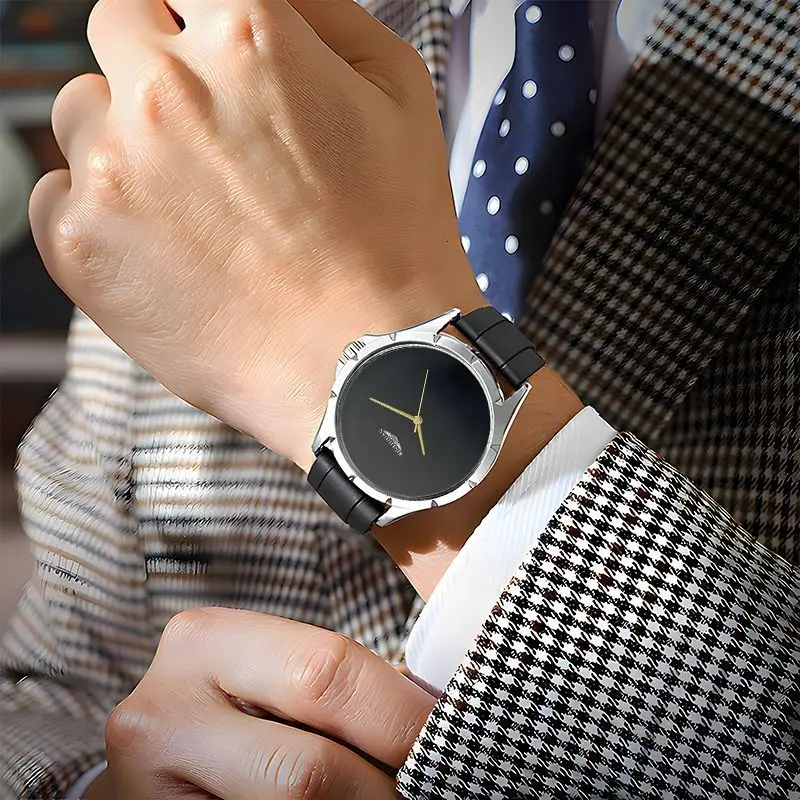 Reloj barato Reloj de cuarzo para hombre Reloj clásico resistente al agua para hombre Tendencia Moda simple