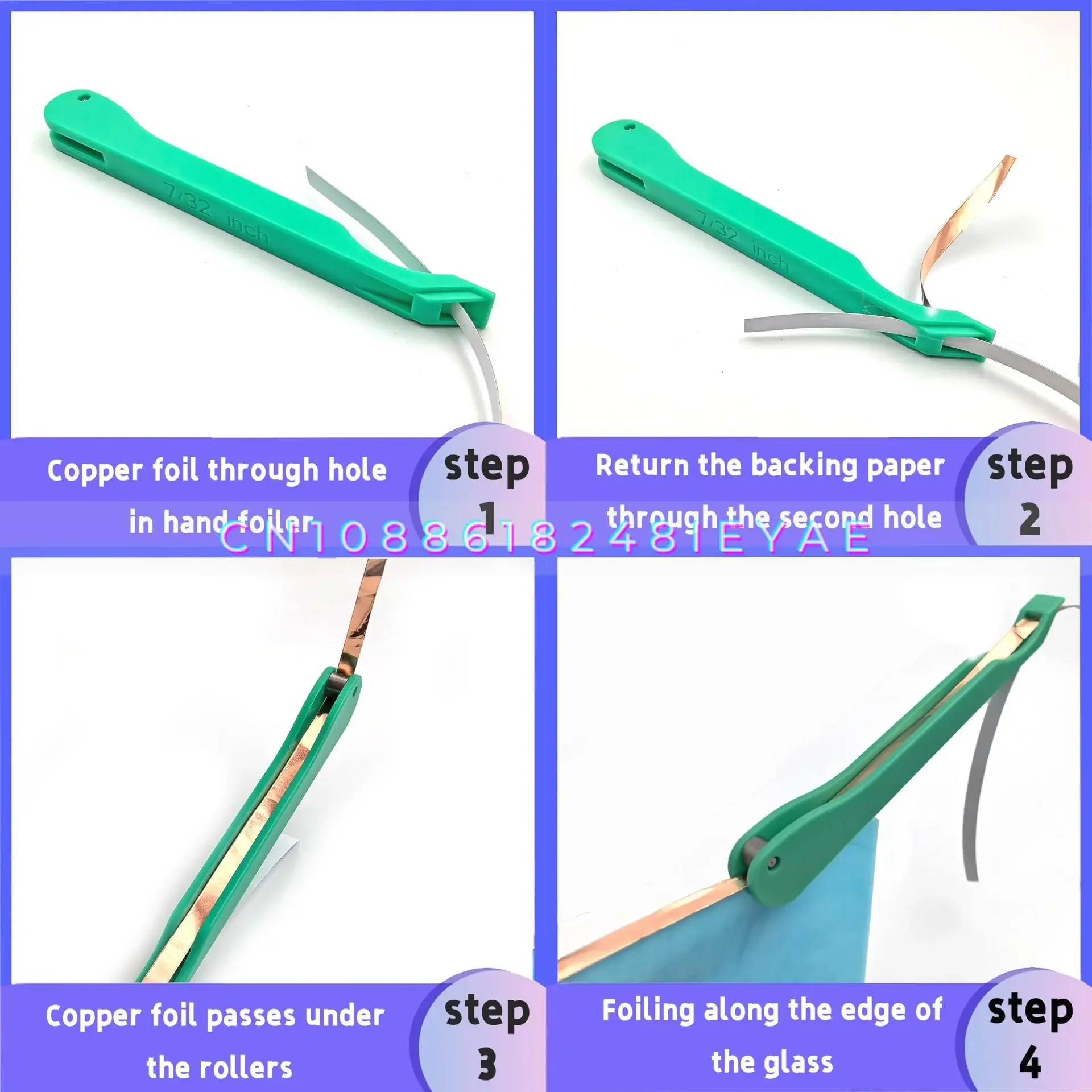 

Новые стили, витражи, инструменты из фольги ручной работы