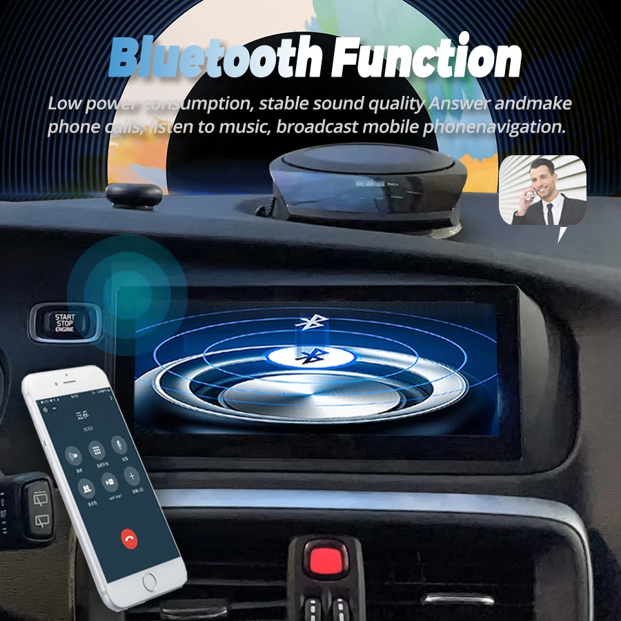 Android 13 2DIN For Volvo V40 2011-2018 8.8Inch Touch screen Car Stereo Multimedia Video Player GPS Wireless CarPlay Head Unit