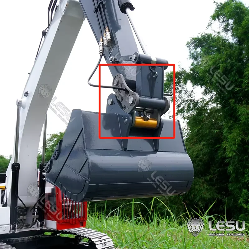 

LESU 1/14 C374 Excavator Model Quick Release Coupler Hydraulic Accessories