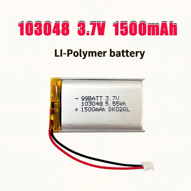 1-10pcs 103048 103050 Lipo Battery 3.7V 1500mAh Polymer Lithium Batteries for Bluetooth Speaker Headset Electric Toothbrush