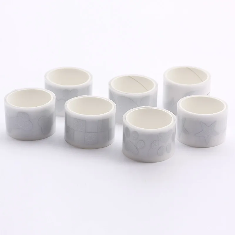 100x3 سنتيمتر PET مادة عاكسة الشريط ملصق للسلامة الرياضة الدراجات الملابس العاكسة DIY بها بنفسك الخياطة الحرف عاكس ملصق #4